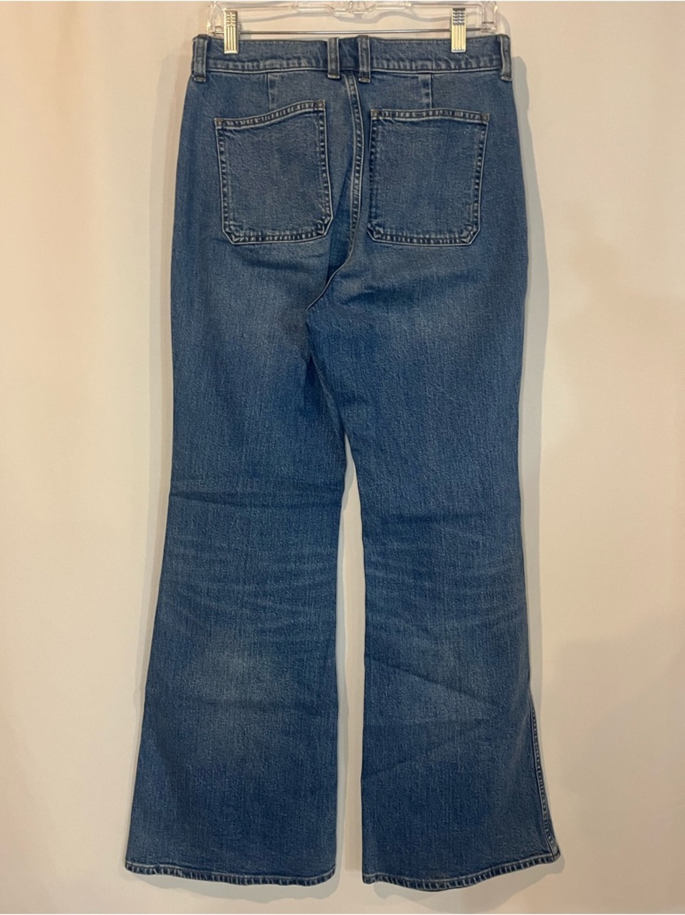 J.Crew Vintage flare jean with flap pockets in Bangkok wash - Picture 8 of 10
